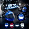 Realistic Light-up Helmet Keychain Cool Helmet Bag Charm  Key/Backpack Decor
