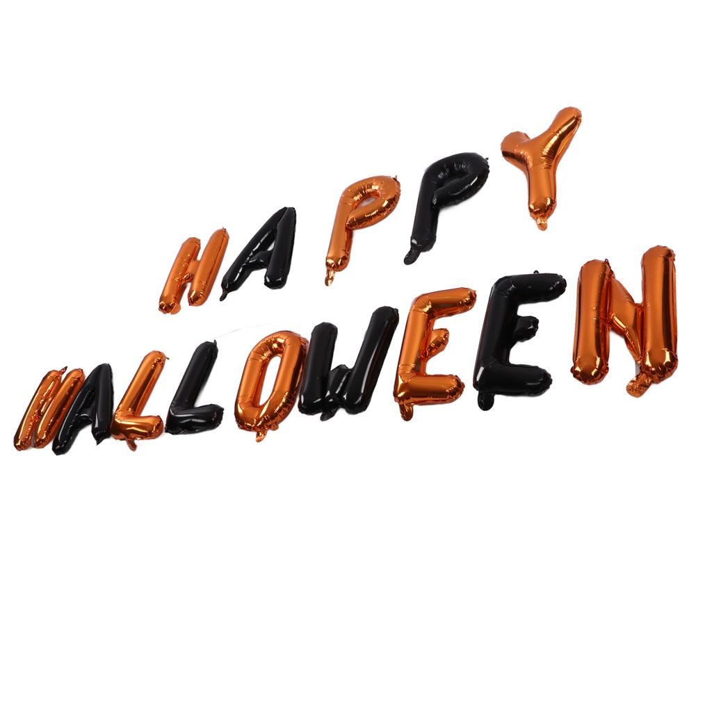 Grattis på födelsedagen Ballonger Unika Säkra Snabbt Uppblåsbara Alfabet Ballongbanderoller för Fester