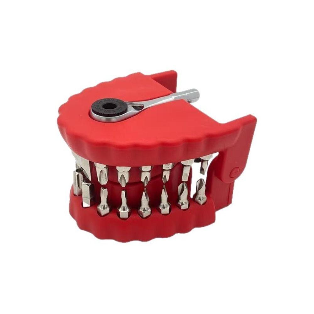 Multi-functional Portable Screwdriver High Hardness Ratchet Wrench Repair Tool Kit  Portable Use