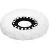 1pc Microfiber Spin Mop Replacement Head Standard Size Round Shape Mop Head Replacement Removable Washable Spin Mop Refills