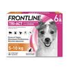 Frontline Tri-Act chien - Anti-puces anti-tiques pour chien S - 5-10kg - 6 pipettes