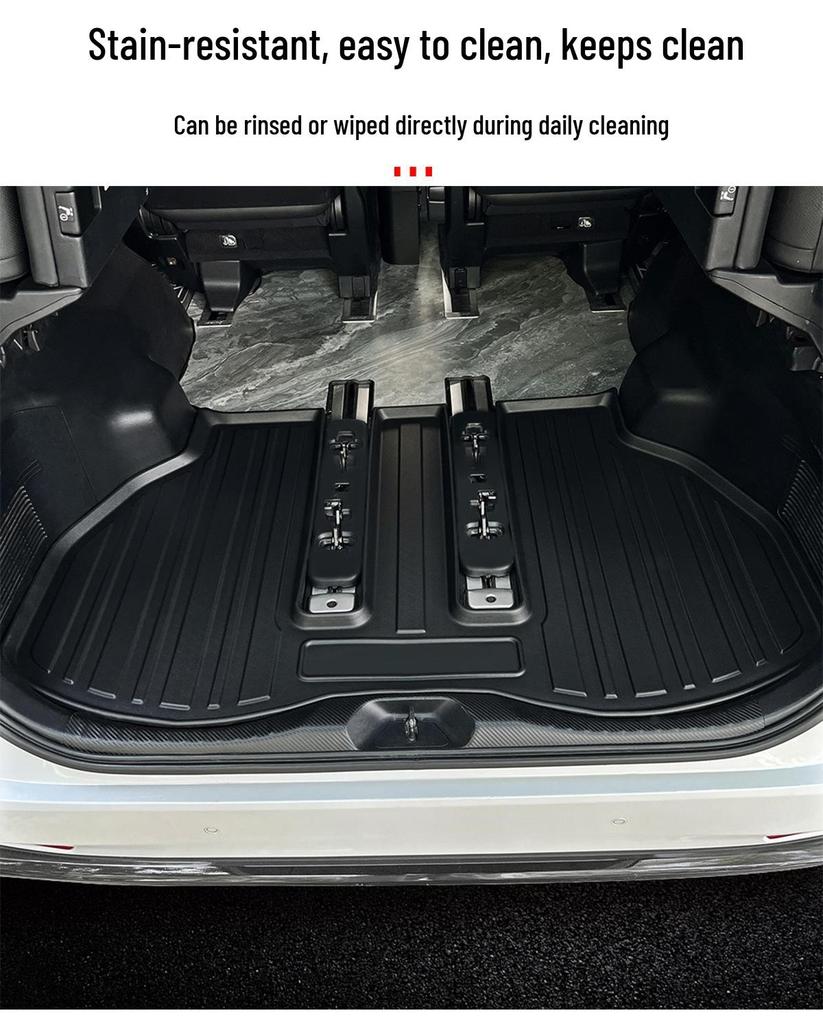 Waterproof 3D Trunk Mat for 06-23 Prius 50 Series - TPE Rear Trunk Mat