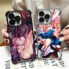 Anime Charakter Power CSM Beschichtung Handyhülle Für Iphone 16 17 Pro Max Air 16E 14 15 Plus 12 13 Mini Anti-Fall Airbag Hülle