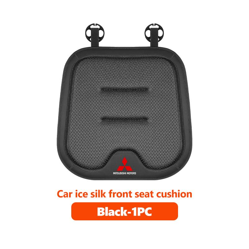

For Mitsubishi Car Seat Cover Ice Silk Seat Waist Cushion Covers Auto Seats Protection Pad Outlander Lancer Cross Colt Xpander