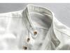 2025 Men's Casual Linen Shirt - Autumn/Winter Chinese Style with Stand Collar