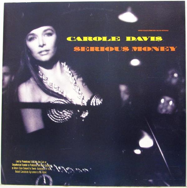 

12inch Record CAROLE DAVIS - Serious Money 021262 Warner Bros. Re 1989 US Rap & Hip-Hop/R&B Used