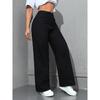 Jeans Women Vintage Wide Leg Pants Denims High Waist Washed Distressed Basics Straight Trousers Streetwear Floor Length