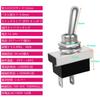 KILIGEN Metal Toggle Switch 25A 12VDC/15A 24VDC/10A 250VAC/ 15A 125VAC
