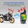 Motorcycle Anti-Theft Alarm System 2-Way LCD Alarm Wireless Remote Engine Starter Stop with Remote