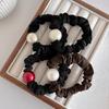 Luxurious French Pearl Hair Tie for Women - Versatile, Retro, and High Elasticity Hair Band