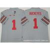 Mens Ohio State Buckeyes Rugby Jersey Training Shirt Cotton Blend Embroidered Football Uniform College Team Practice