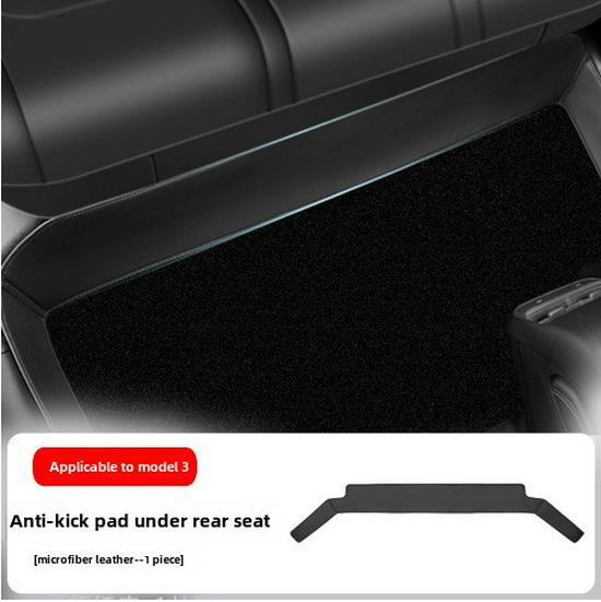 Tesla Model Y/3 Sitz-Anti-Kick-Pad und Armlehnenbox-Hinterabdeckung