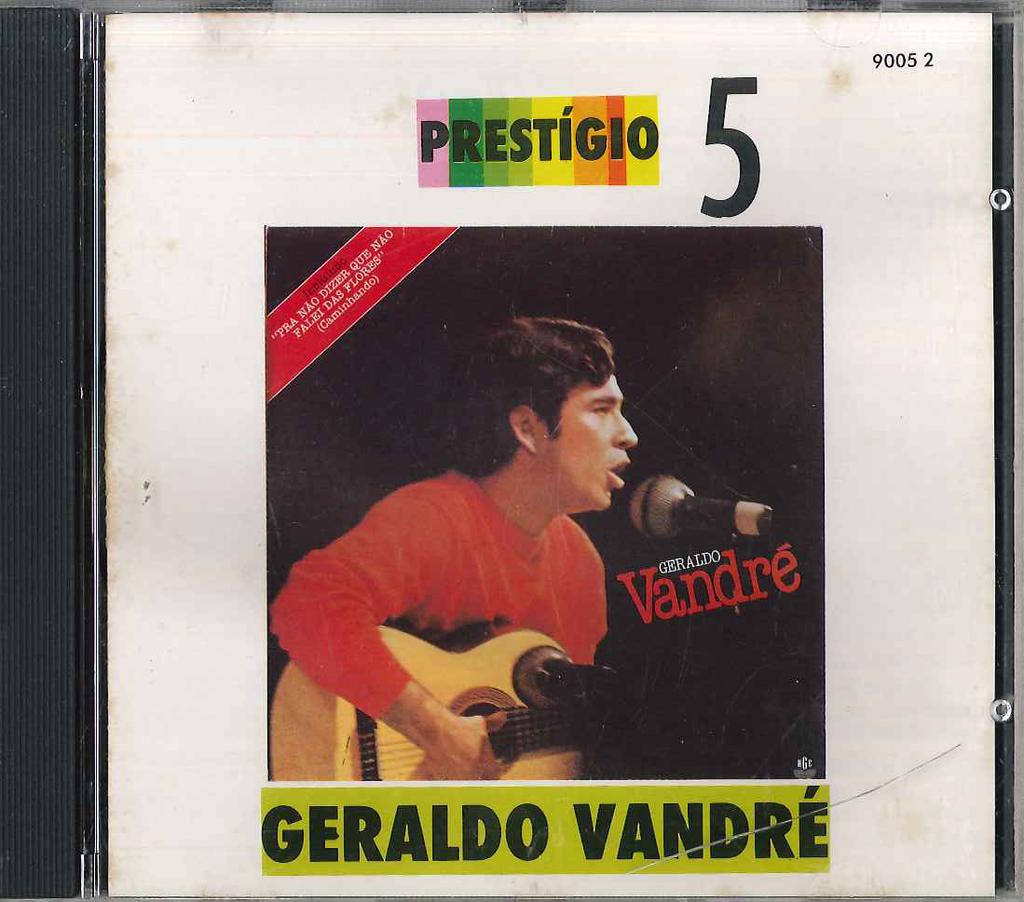 CD GERALDO VANDRE - Pra Nao Dizer Que Nao Falei Das Flo 90052 RGE Brazil World Music Used