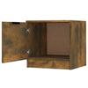 Nightstands 2 pcs Smoked Oak 40 x 39 x 40 cm