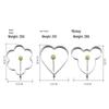 Diaruien Stainless Steel Egg Frying Molds