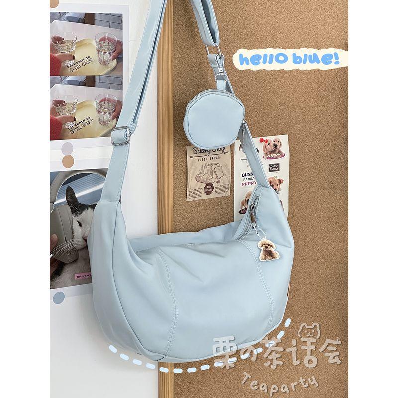 

Bag Female Japanese Style Ins Student Casual Crossbody Bag Sky Blue