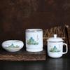 Bao Pai Thousand-Mile Rivers & Mountains Office Set