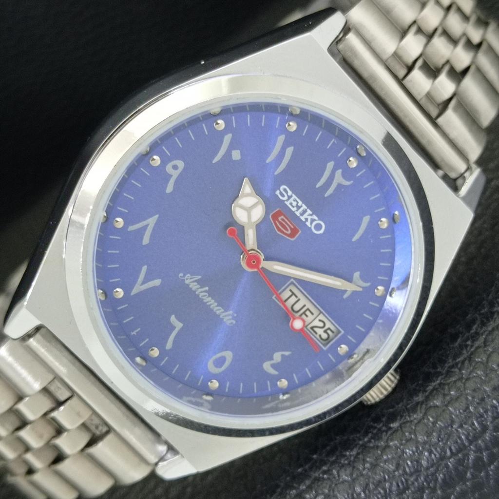 

АВТОМАТИЧЕСКИЕ ВИНТАЖНЫЕ ВОССТАНОВЛЕННЫЕ ЧАСЫ SEIKO 5 6309A ЯПОНИЯ МУЖСКИЕ С СИНИМ ЦИФЕРБЛАТОМ a441348-5 Sk-a441348