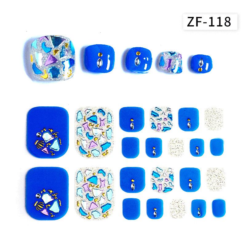 3D Αυτοκόλλητα Νυχιών με Μοτίβο Διαμαντιού: Αδιάβροχο, Μακράς Διάρκειας, Λευκαντικό για Πόδια