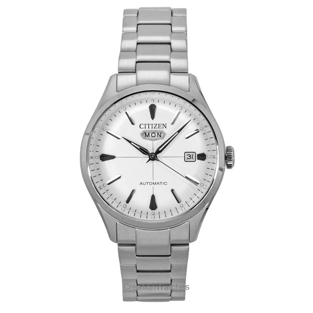 Citizen C7 Stainless Steel White Dial Automatic NH8391-51A Men's Watch