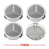 4PCS 75MM 3D Styling Car Wheel Center Covers Hub Caps for Mercedes-Benz Maybach E-Class C-Class S-Class S450 S560 S600 S680 GLS VC1
