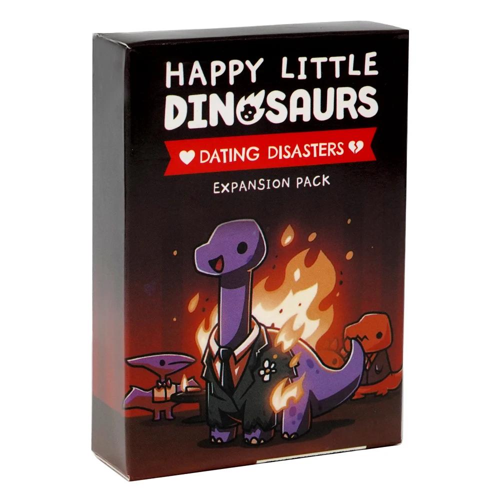 Jocuri instabile Happy Little Dinosaurs Joc de bază Sabotaj competitiv Joc amuzant de cărți Expansiune pentru 5-6 jucători Tic Tac KO. : Dragons
