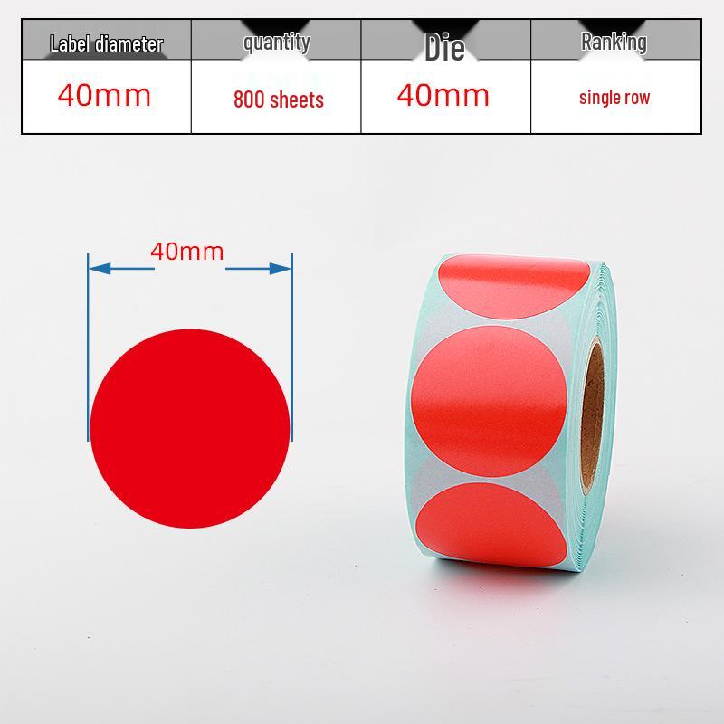 Waterproof Adhesive Thermal Barcode Stickers - Various Sizes