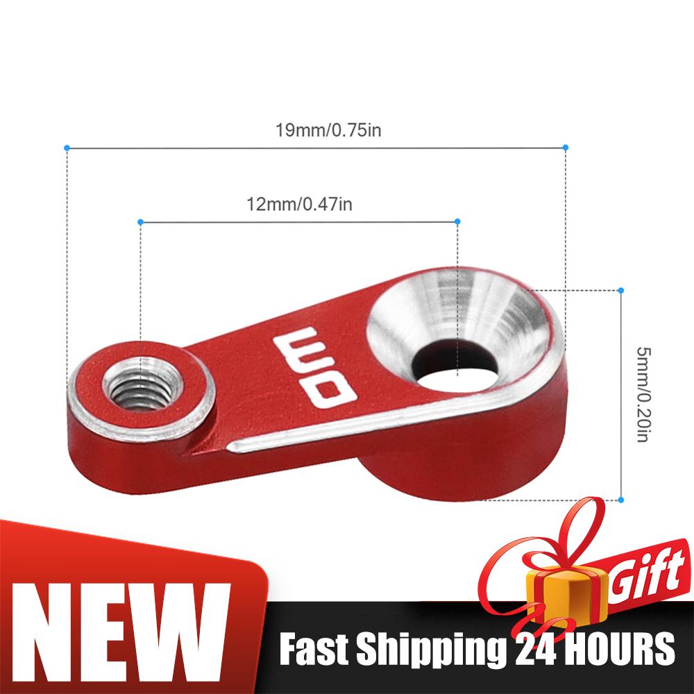 2-20PCS 25T Servo Horn Accessory: Aluminum Servo Arms for 1/18 TRX4M RC Crawler Upgrade Part for Remote Control Crawler Vehicle