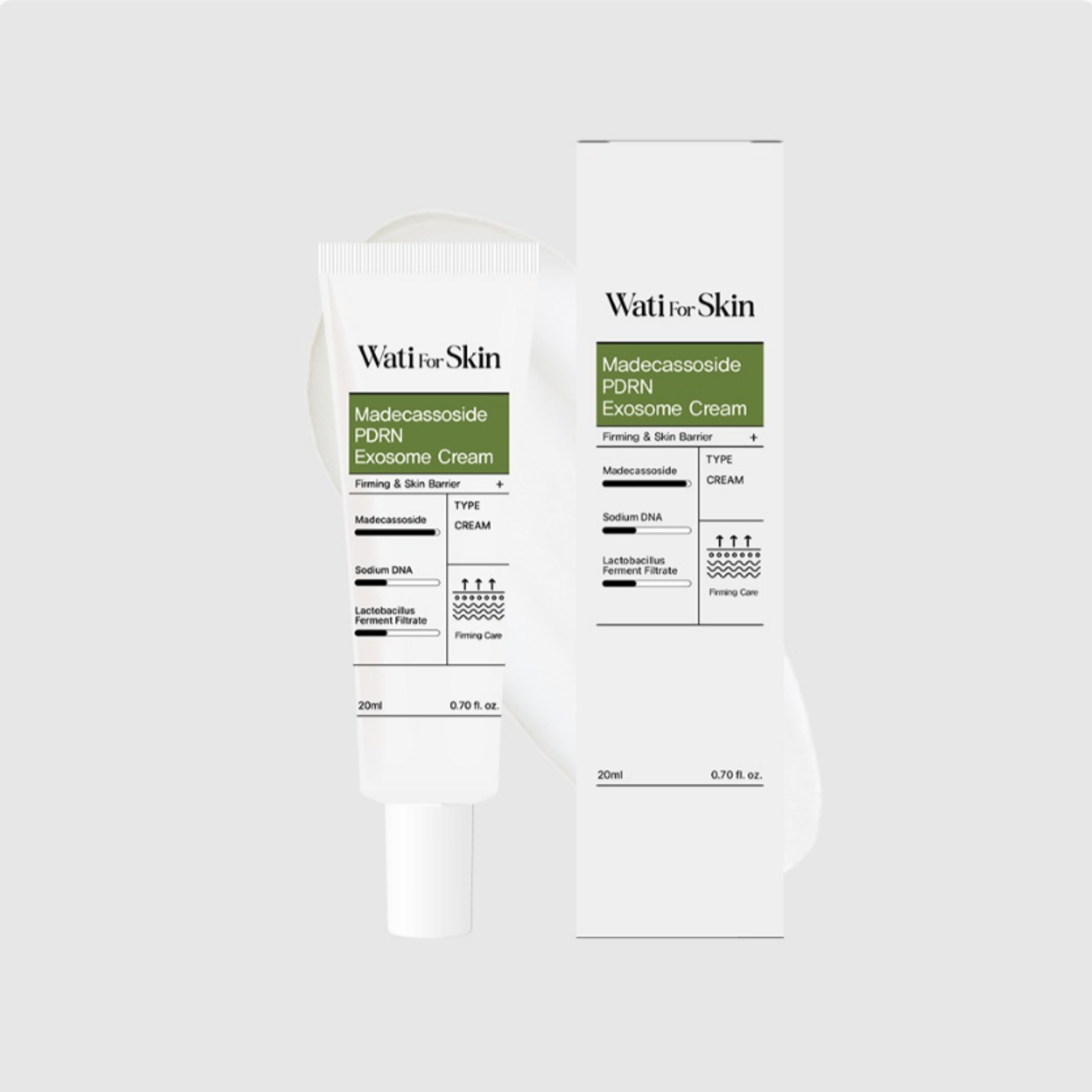 Wati For Skin Madecassoside PDRN Exosome Cream 20ml