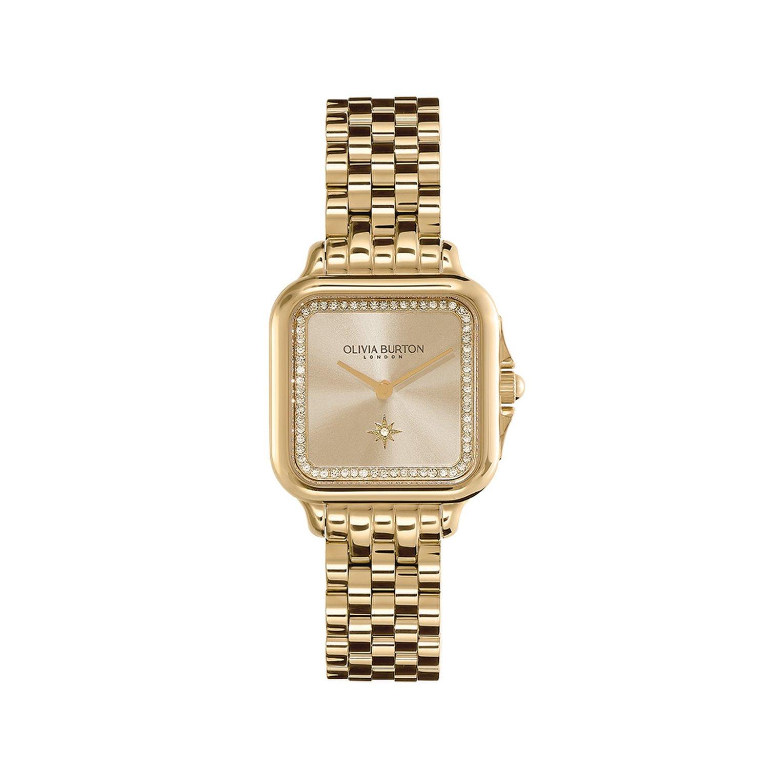 [Olivia Burton] Grosvenor Gold (24000084) Women s Watch