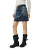 Deketeuumeon Signature Mini Skirt Dcsk001Bluea