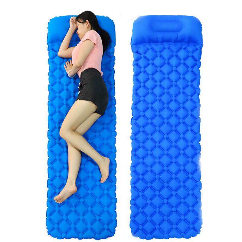 Wolf Walker Nylon TPU Outdoor Single Inflatable Sleeping Pad 185x57x5cm