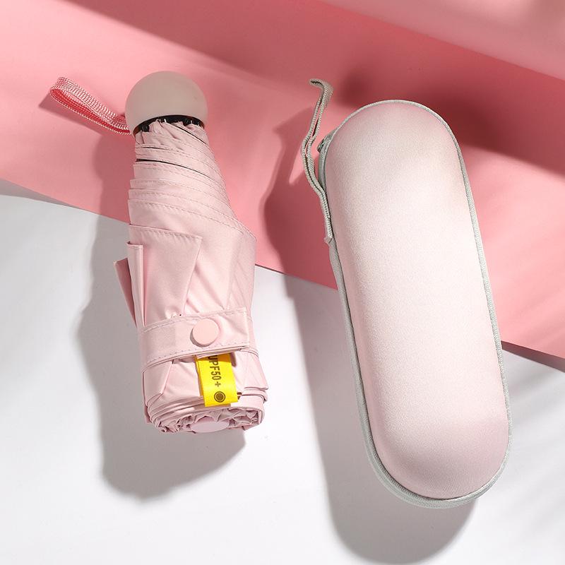 Kompaktní mini slunečník s dvojím použitím: UV ochrana a přenosná sluneční clona