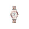 Quartz Movement 30M Water Resistant Watch 33Mm Silver Dial Stainless Steel Case Stainless Steel Strap Women Watches YLS454G
