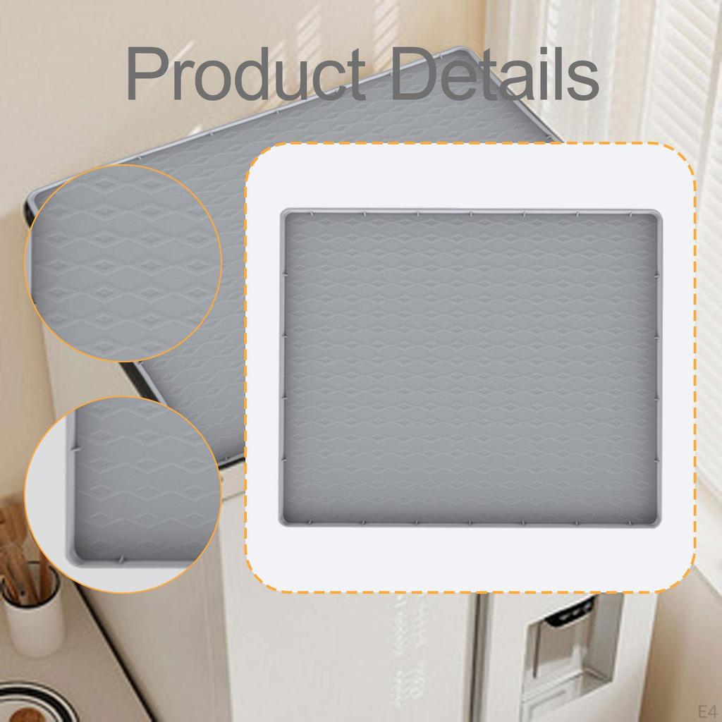 Fridge Mat Accessories Leakproof Gifts Practical Protection Appliance Freezer Tray