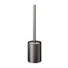 Punch-Free Wall-Mounted Toilet Cleaning Brush Set for Bathroom 