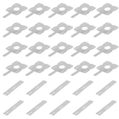 30pcs Battery Joining Plates Connection Tabs With Excellent Conductivity For DIYer Enthusiasts Electric Tool And Devices