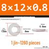 Extra Thick Galvanized Iron Flat Washer, Round, M3-M62
