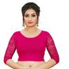 Indian Women's Round Neck Choli Bollywood Wedding Party Wear Readymade Blouse