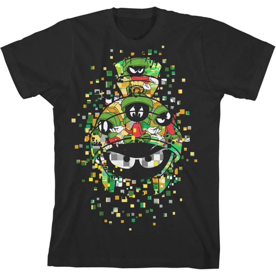 Looney Tunes Marvin the Martian Disintegrate Black T-shirt Toddler Boy to Youth Boy S