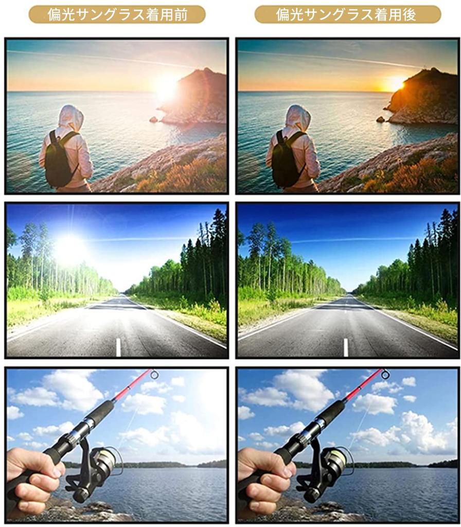 Polarized Sunglasses for UV400 Ultra for B1029 [FEISEDY] Men, Square, Small, Protection, Lightweight, Stylish, Driving/Biking/Fishing
