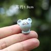 12PCS/Set New Mini Resin Zodiac Doll Toy Cartoon Simulation Small Animal Micro-landscaping DIY Car Office Decor Ornaments