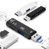5 In 1 USB 3.0 Type-C Micro OTG TF Micro Security Digital Card Reader Adapter
