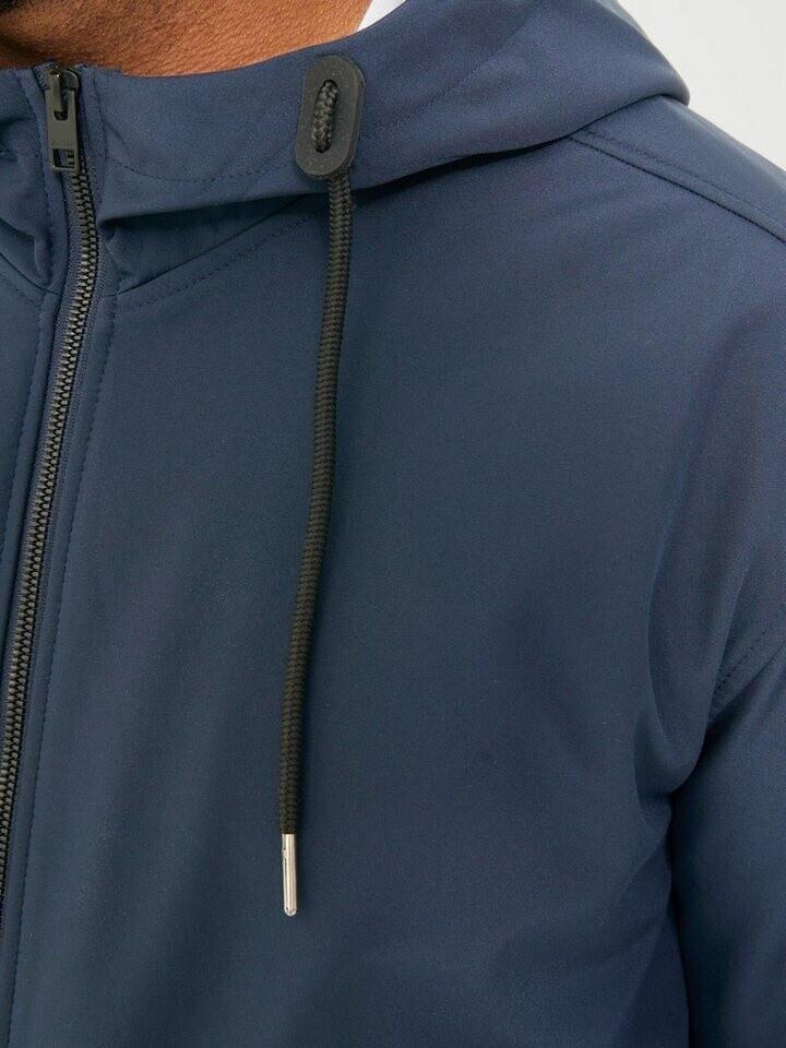 Winter Jacket Jack & Jones Jjebasic Softshell Hood Noos Pls (12236331) Navy Blazer