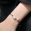 Handmade 999 Sterling Silver Cat Bracelet for Women - Red Woven Rope, Gift for Little Girls