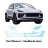 Exclusive Porsche Macan Base S Turbo 2022-2024 TPU Invisible Paint Protection Film