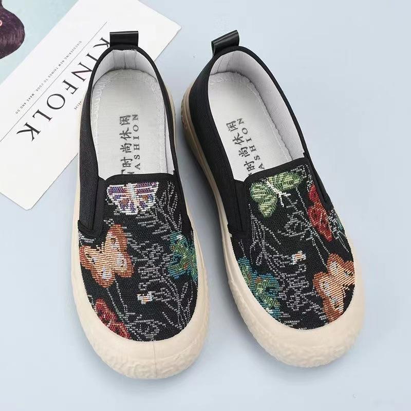 

Тканевые туфли, обувь рыбака, мягкая подошва, нескользящие, дышащие, удобные, повседневные, универсальные, легкие парусиновые туфли 40【250】