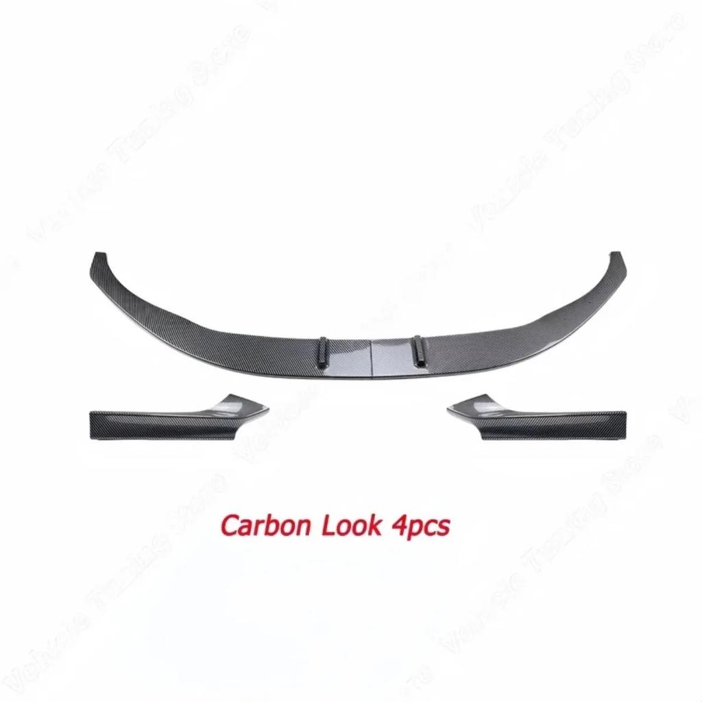 Front Bumper Lip Splitter For BMW 2 Series F22 F23 M235i M240i 220i 228i 230i M-Sport 2014-2021 Front Spoiler Body Kits