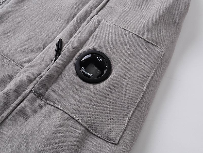 Jachetă Unisex CP Pioneer cu Fermoar și Buzunar pentru Lentile: Design Trendy Monocrom Toamnă/Iarnă