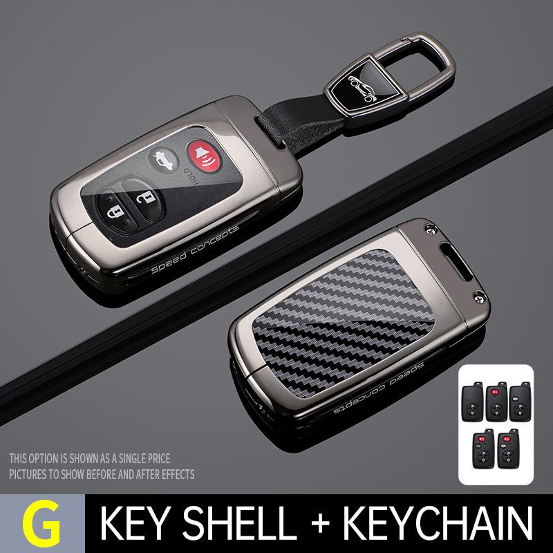 Key Case for 11th/12th/13th Gen Toyota Crown, Prado, Reiz, Camry 09, and Highlander